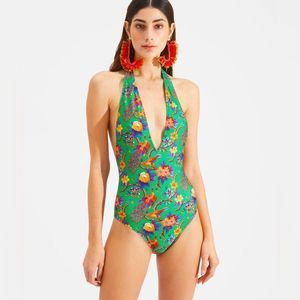 la DOUBLEJ Pavone Verde in Lycra Sz M